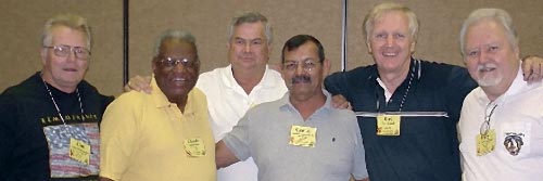 Gary Jacobson: Full Circle ... (l-r) Carl Schmechpeper, Charles Powell, Lt Dexter Judd, Castulo Camarillo, Fred Schaaf, Gary Jacobson